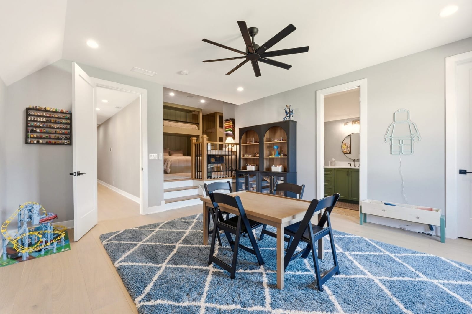 Luxury home interior dining space